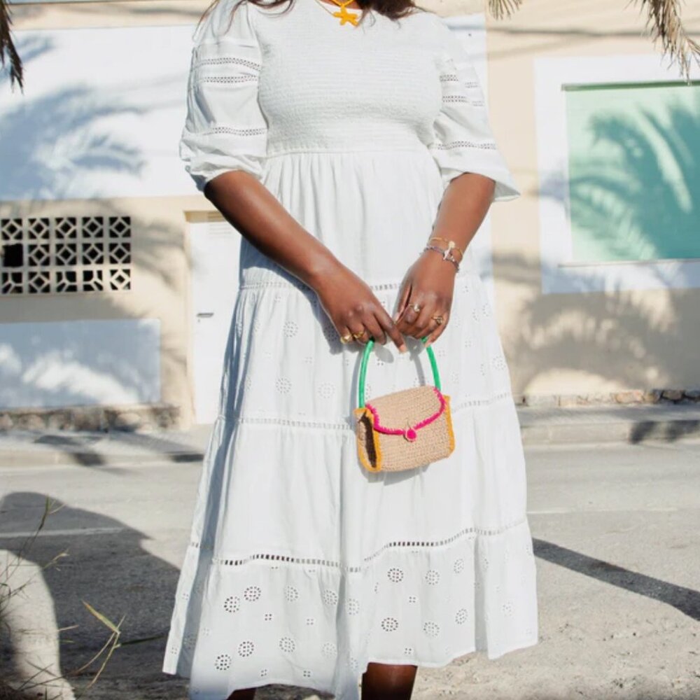 Never Fully Dressed White Broderie Kylie Dress